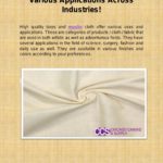 3 Fabrics / Products That Offer Various Applications Across Industries!