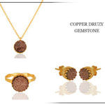 Wholesale Copper Druzy Gemstone Jewelry Shopping Store in Jaipur