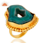 Wholesale Hole Natural Druzy Gemstone Jewelry Shopping Store in Jaipur