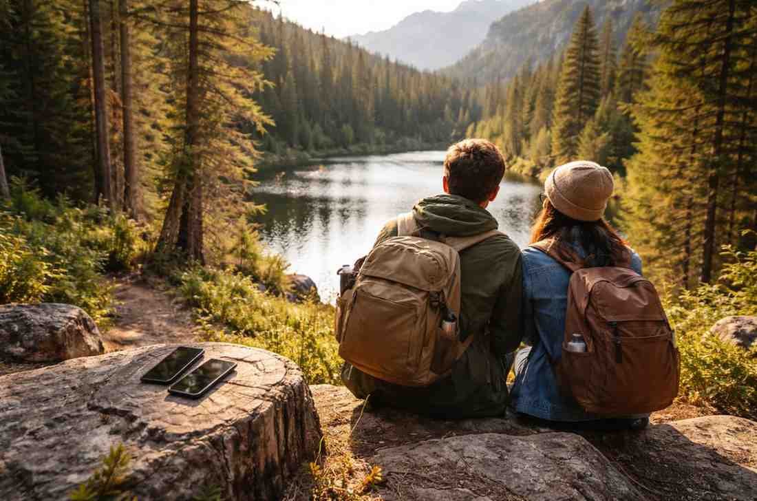 Digital Detox Happens Naturally During Nature Travel